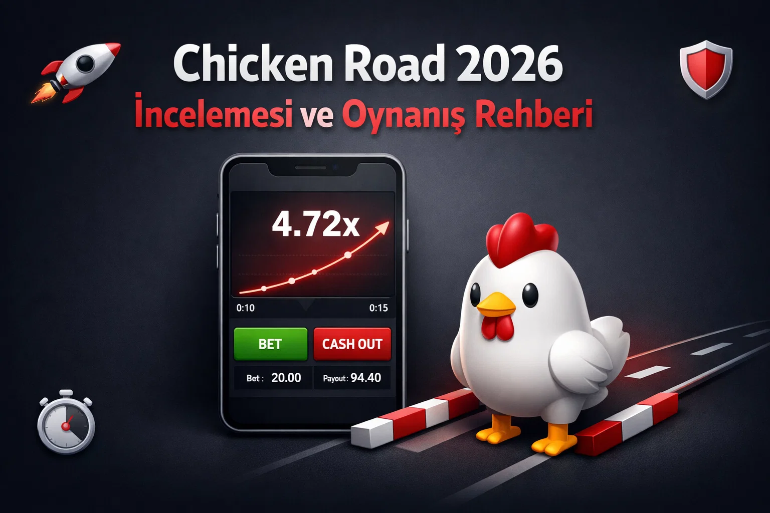 Chicken Road 2026 incelemesi icin crash oyun arayuzu