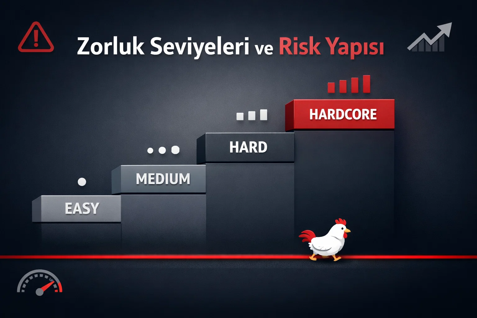 Chicken Road zorluk seviyeleri ve risk yapisi karsilastirma